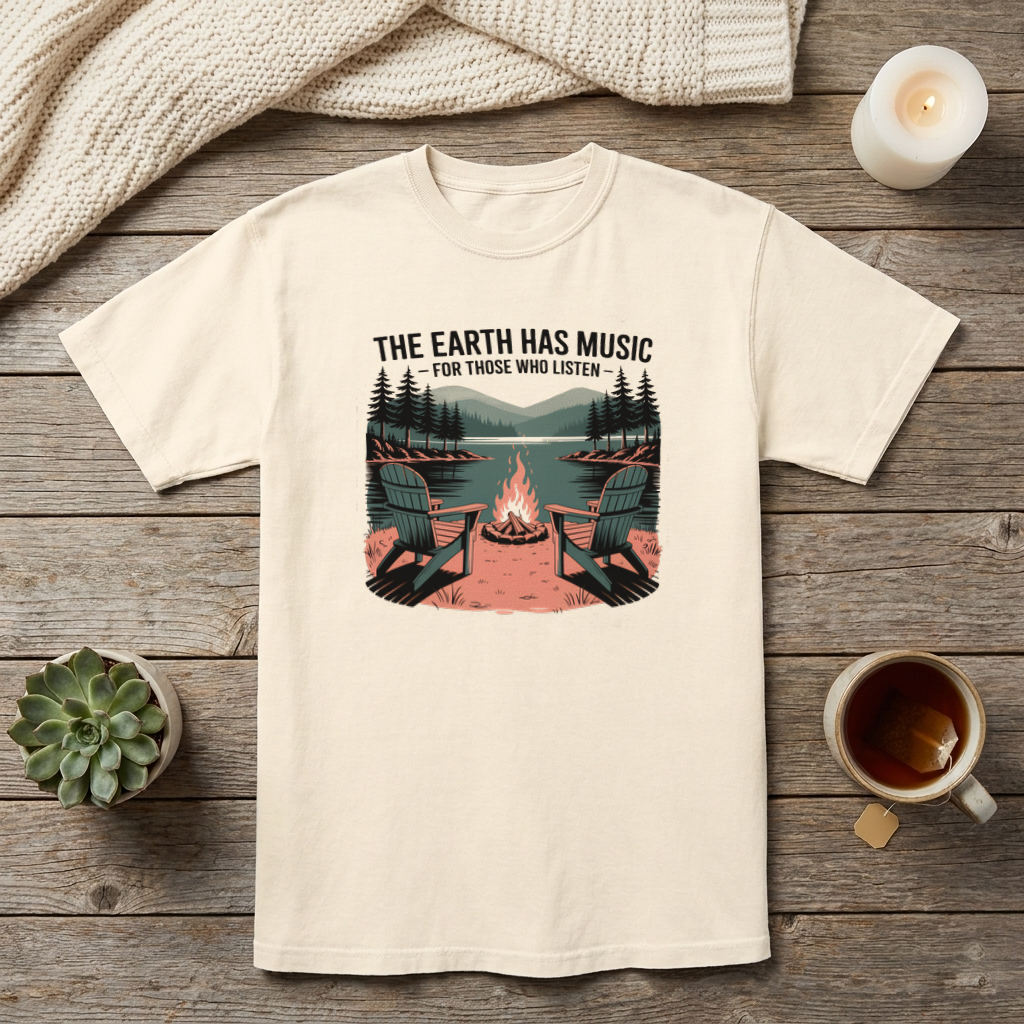The Earth Has Music (Light) T-Shirt