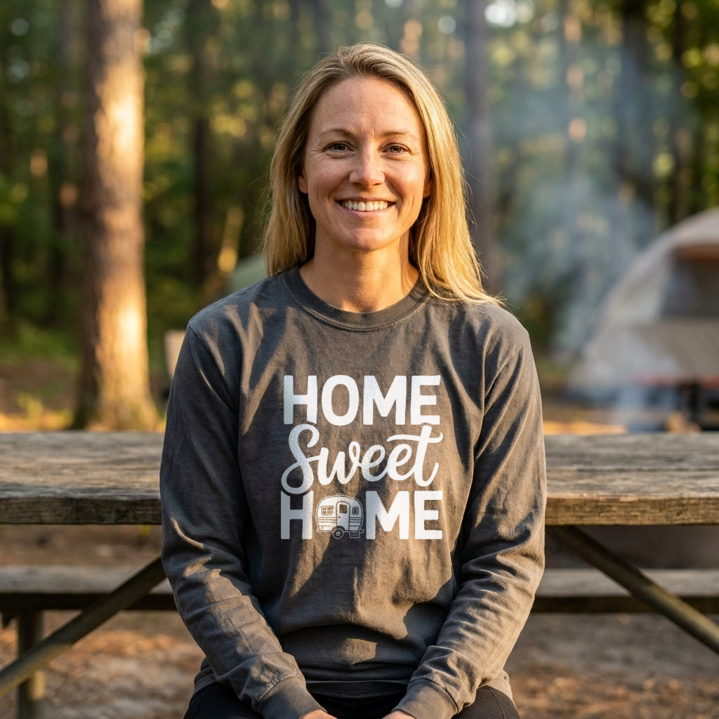 Home Sweet Home RV Camping Long Sleeve T-Shirt