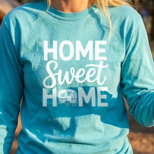 Home Sweet Home RV Camping Long Sleeve T-Shirt