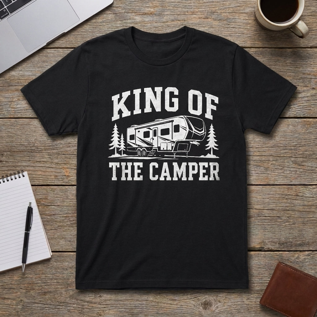 King of the Camper (Fifth Wheel) T-shirt