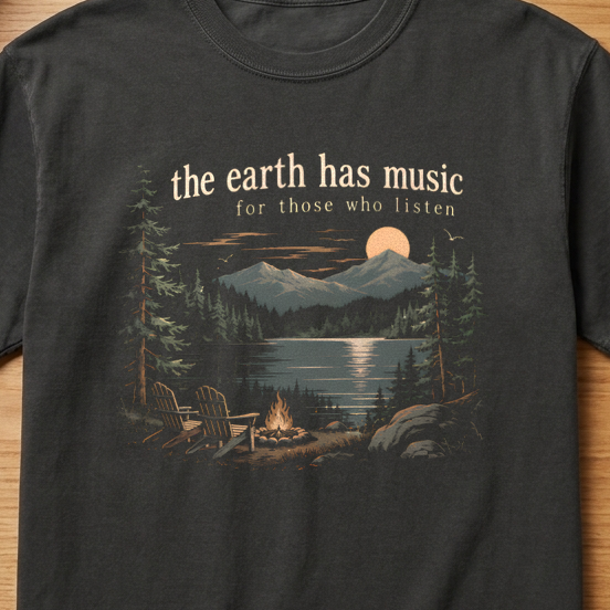 The Earth Has Music T-Shirt