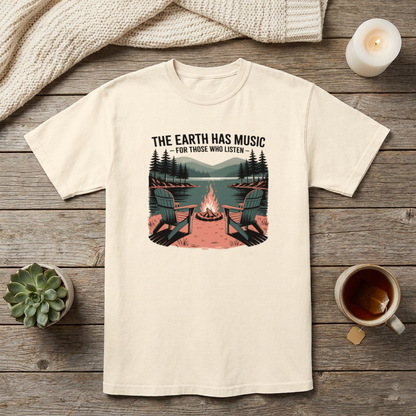 The Earth Has Music (Light) T-Shirt