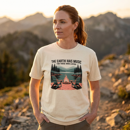 The Earth Has Music (Light) T-Shirt