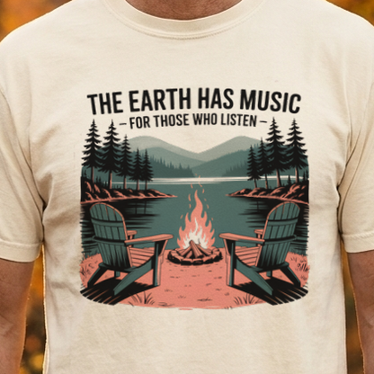 The Earth Has Music (Light) T-Shirt